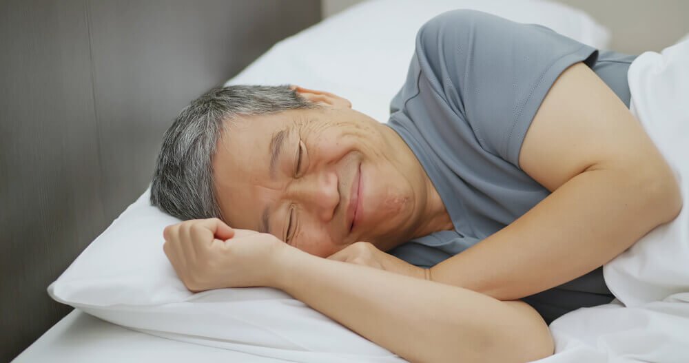 Restless leg syndrome illustration